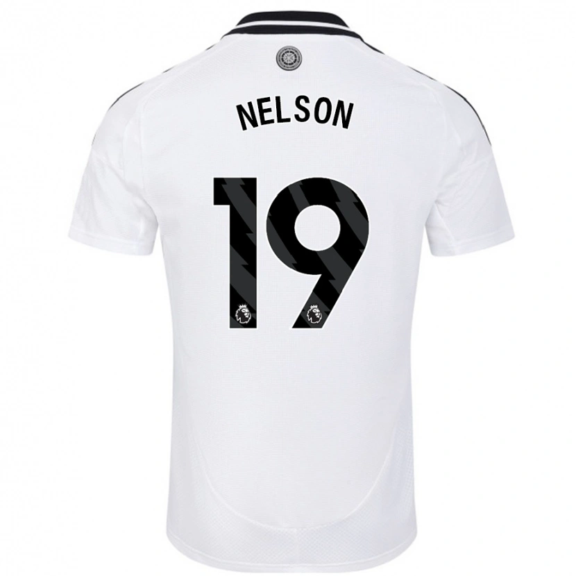 Danxen Barn Reiss Nelson #19 Hvit Hjemmetrøye Drakt Trøye 2024/25 Skjorter T-Skjorte