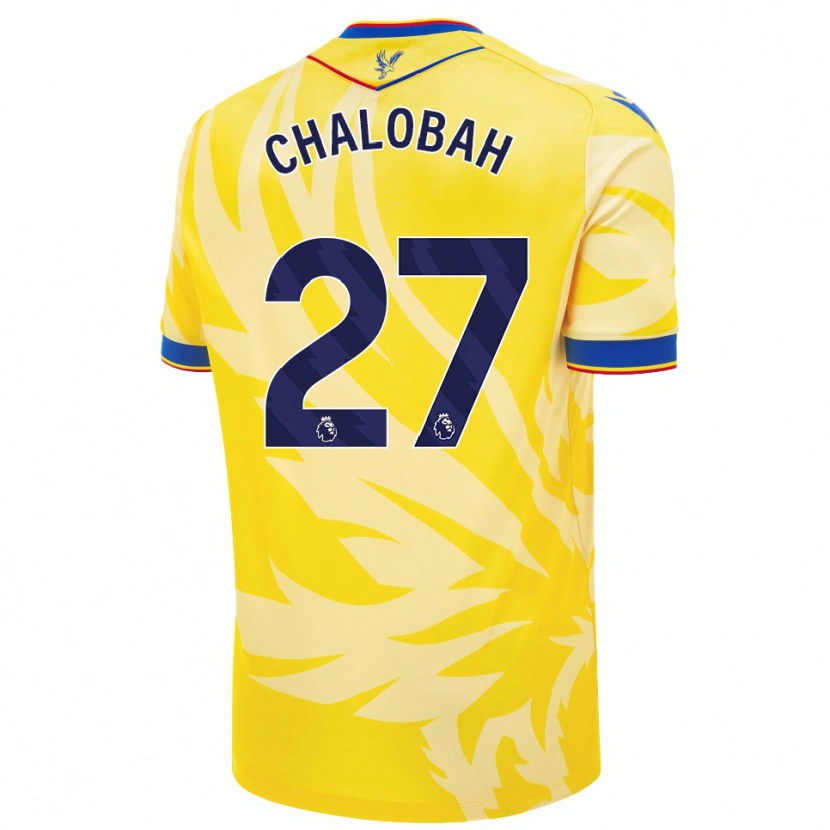 Danxen Barn Trevoh Chalobah #27 Gul Bortetrøye Drakt Trøye 2024/25 Skjorter T-Skjorte