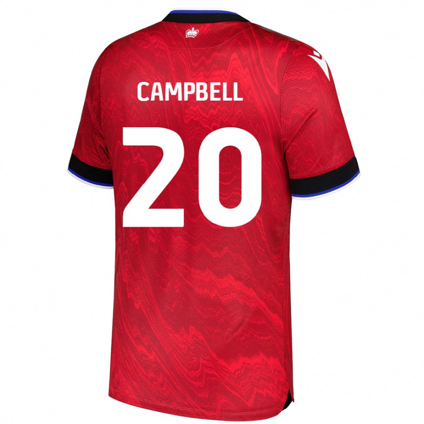 Danxen Barn Chem Campbell #20 Rød Svart Bortetrøye Drakt Trøye 2024/25 Skjorter T-Skjorte