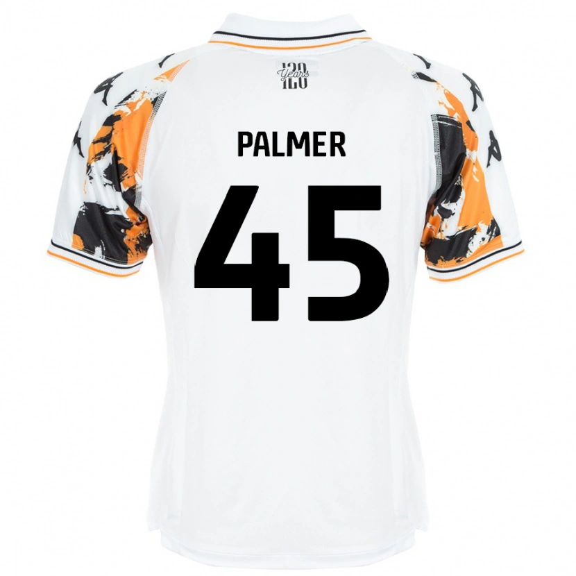 Danxen Barn Kasey Palmer #45 Hvit Bortetrøye Drakt Trøye 2024/25 Skjorter T-Skjorte