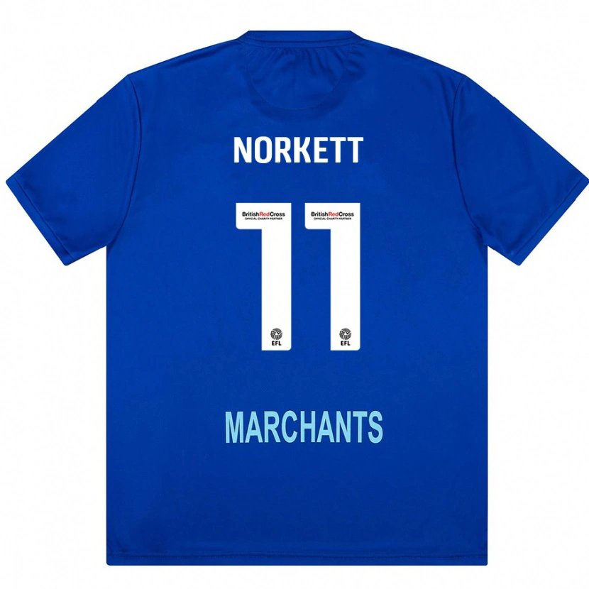 Danxen Barn Manni Norkett #11 Grønn Bortetrøye Drakt Trøye 2024/25 Skjorter T-Skjorte