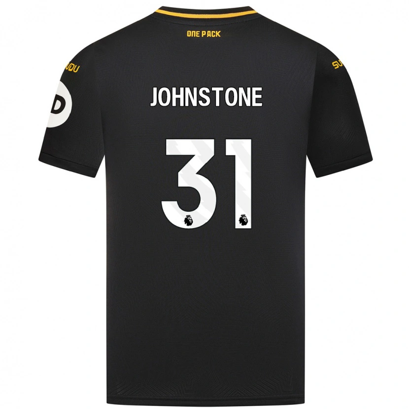 Danxen Dame Sam Johnstone #31 Svart Bortetrøye Drakt Trøye 2024/25 Skjorter T-Skjorte