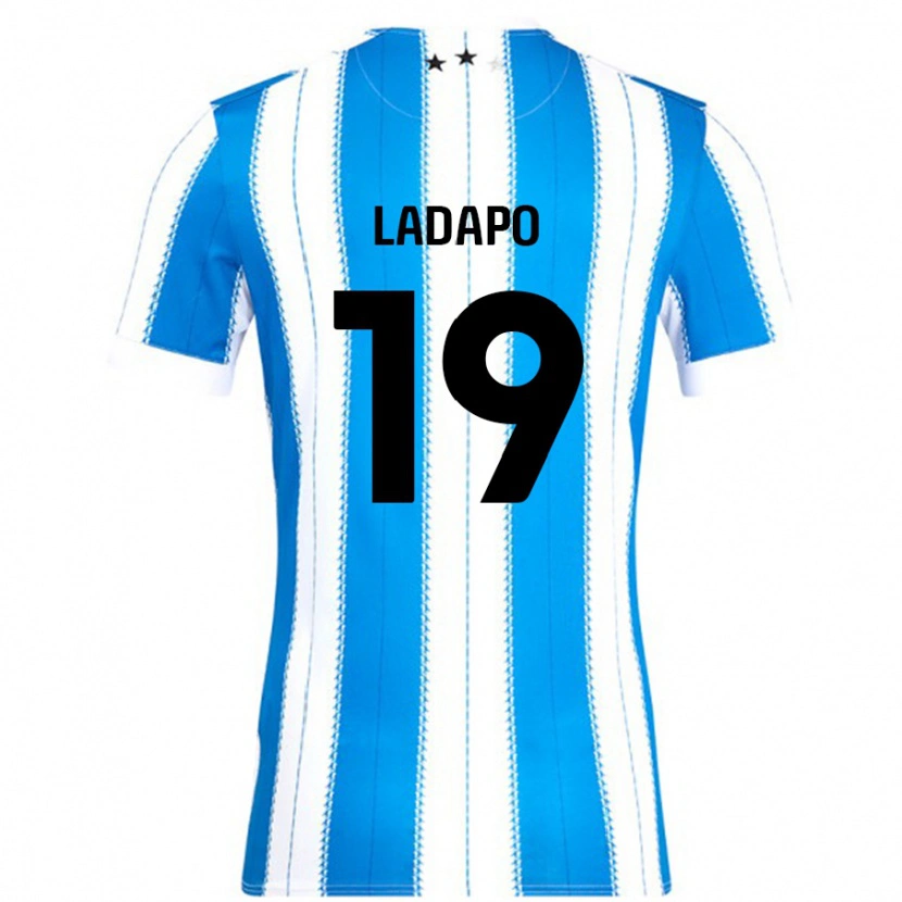 Danxen Dame Freddie Ladapo #19 Blå Hvit Hjemmetrøye Drakt Trøye 2024/25 Skjorter T-Skjorte