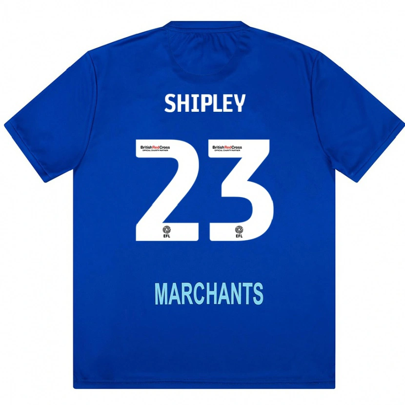 Danxen Dame Lewis Shipley #23 Grønn Bortetrøye Drakt Trøye 2024/25 Skjorter T-Skjorte